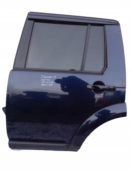 фото №1, Дверь левый задняя discovery iv лак: lrc912