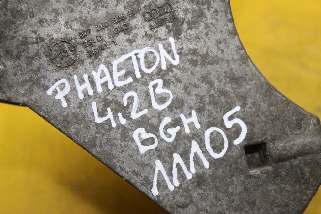 фото №8, Кронштейн насоса підсилювача vw phaeton 4.2 b 077260855n