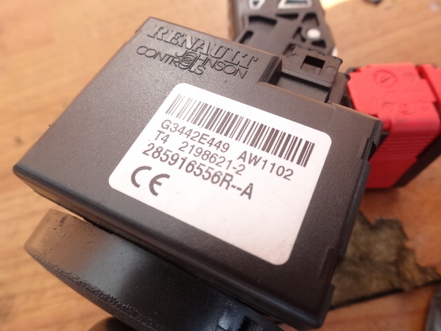 фото №6, Dacia dokker 2013 1,5 dci бортовий комп'ютер замок запалювання bcm