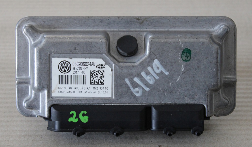 фото №1, Vw бортовой компьютер двигателя 03c906024am