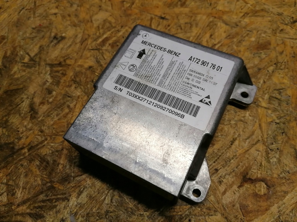 фото №1, Mercedes w172 модуль блок управления подушка безопасности a1729017601