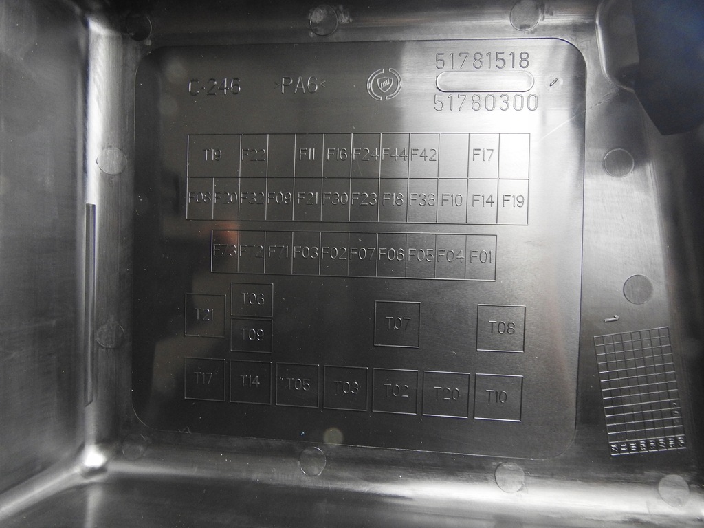 фото №7, Корпус коробка предохранителей fiat panda ii 03-12