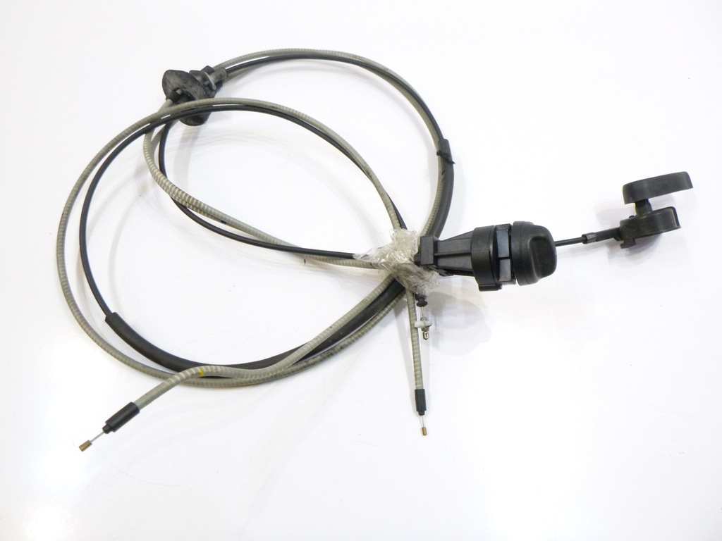 фото №1, Трос регулируемый света открывания капот sandero 08-12