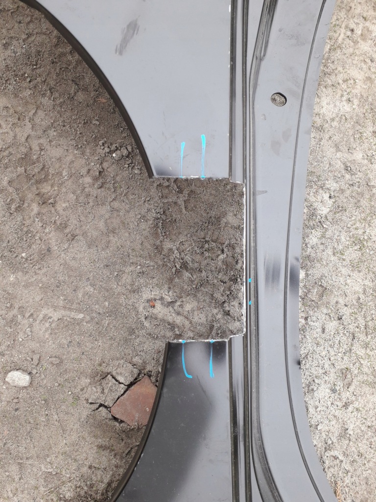 Крыло  правый  задний обшивка renault clio iv 12- Киев