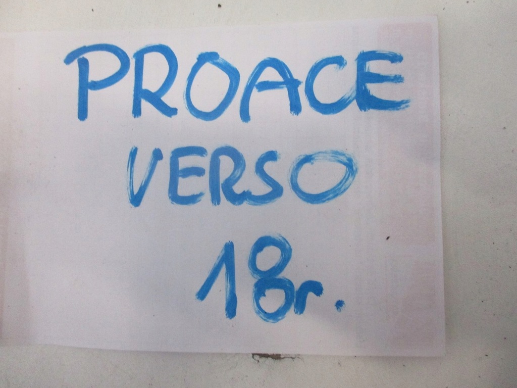фото №8, Корпус консолі dół toyota proace 18r verso
