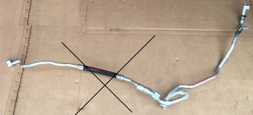 фото №1, Renault espace v 1.6 dci шланг кондиционера wąż