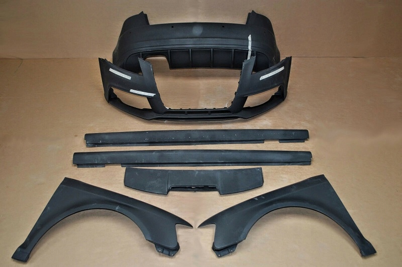 фото №16, Audi a3 8p rs3+ кузов kit бампери крила спойлер