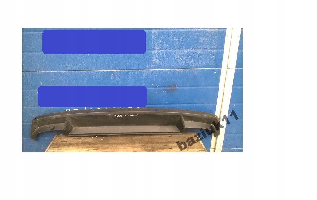 фото №1, Спойлер бампера skoda octavia ii 5e5 задня