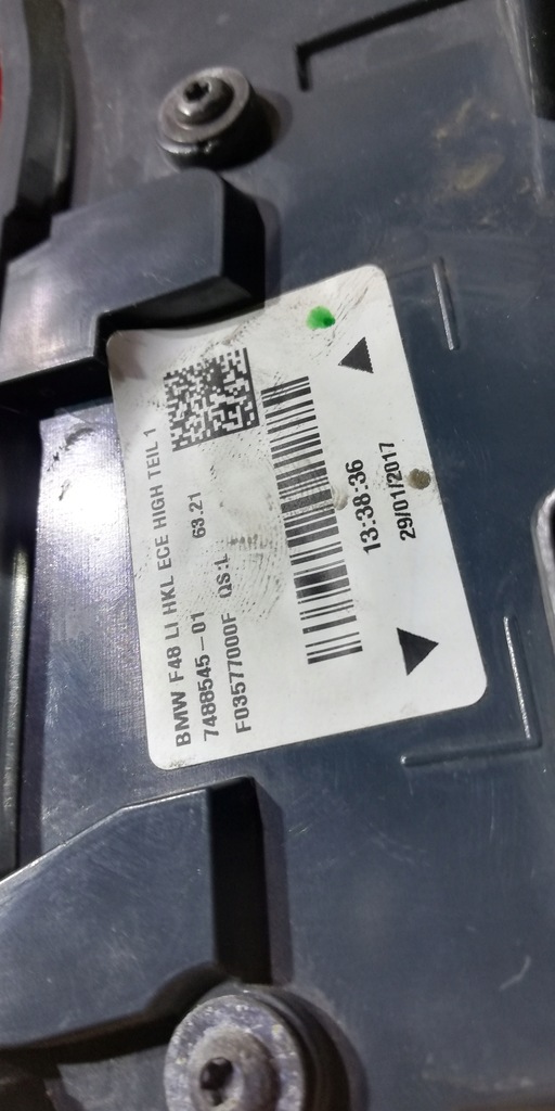 фото №10, Bmw x1 f48 лампа левая задняя задняя