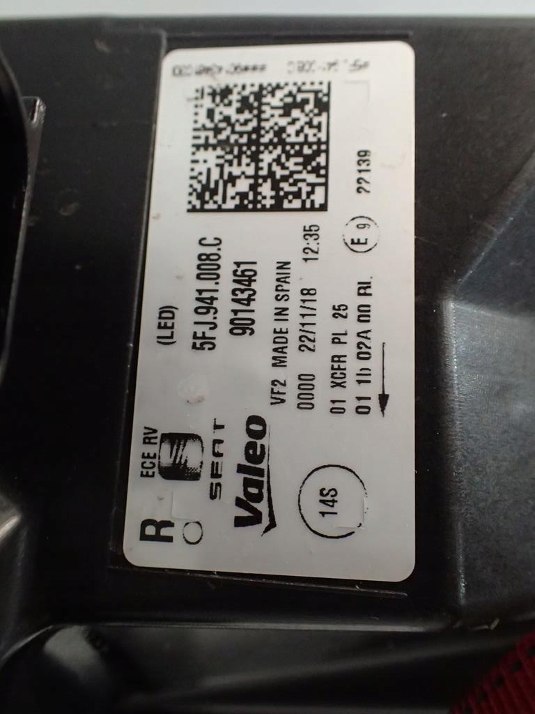 фото №5, Лампа перед правая seat tarraco full led