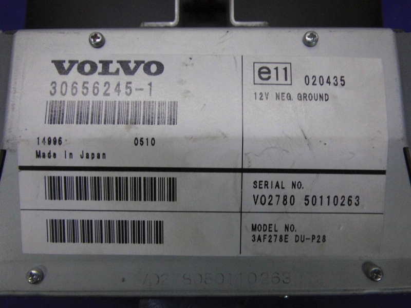 фото №4, Дисплей навігація 30656245-1 volvo v70 ii