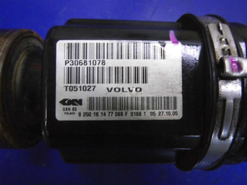 фото №3, Приводной вал правая автоматическая коробка передач volvo v70 ii 2.4 d5