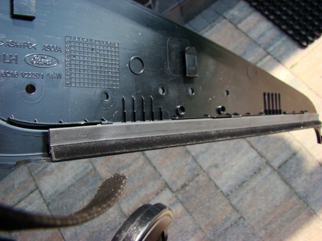 фото №6, Ford transit 06- молдинг скло бічний ліва