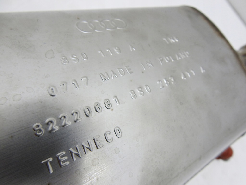 фото №8, Audi tt 8s гаситель выхлоп 8s0253611k 8s0253411a