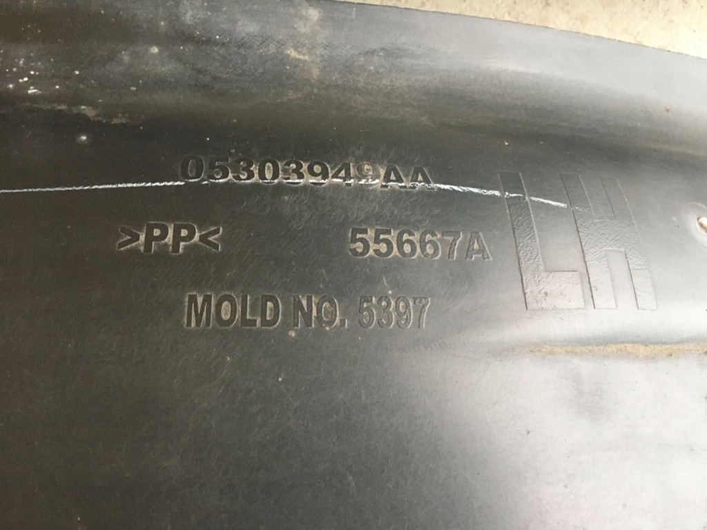 фото №3, Jeep compass 06-10 подкрылок задняя правое левая