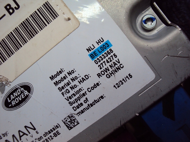 фото №5, Модуль навигации discovery sport gx53-18k812-bj