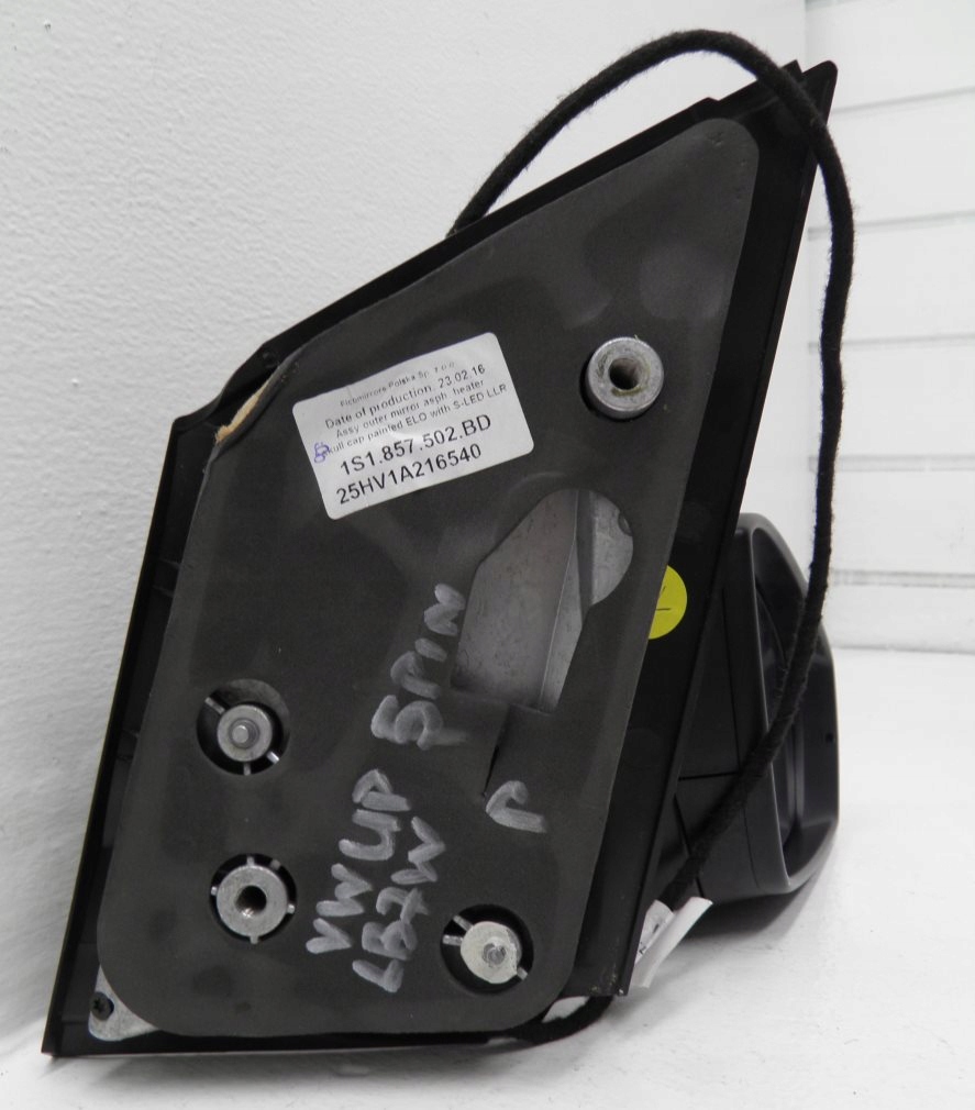 фото №12, Дзеркало праве vw up lift citigo 5 pin 1s1857502bd