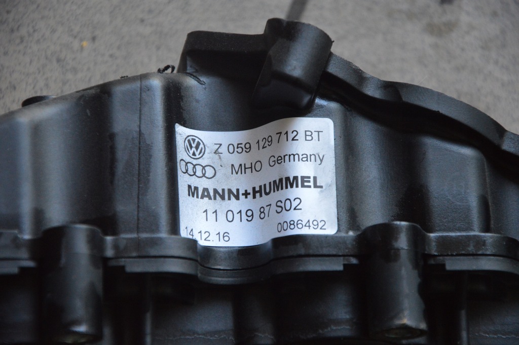 фото №2, Audi a5 8t coupe коллектор всасывающий 2.7tdi 059129712bt