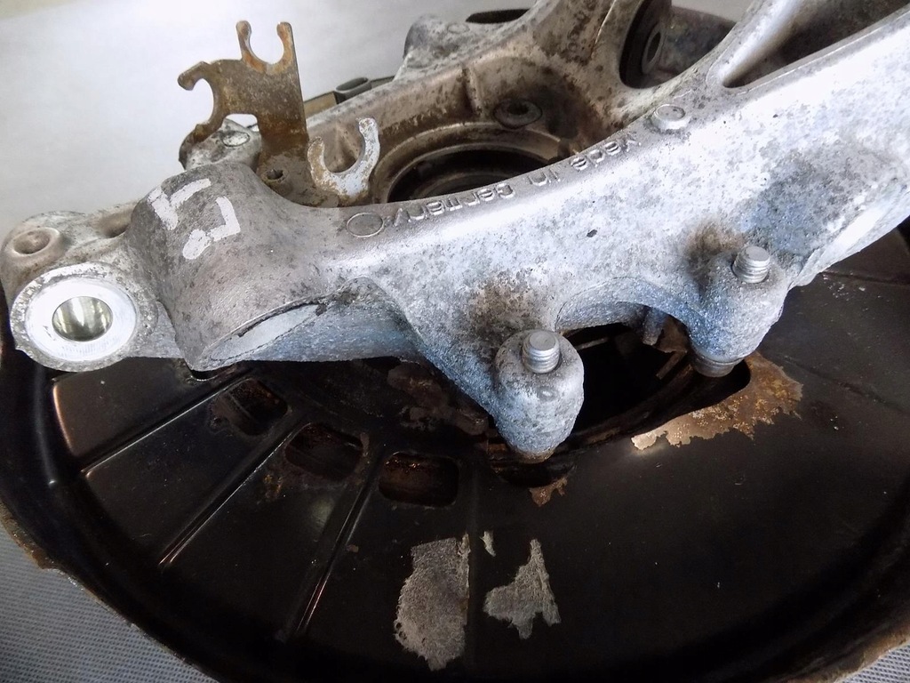 фото №5, Vw touareg 7p поворотний кулак ступиця ліва задня