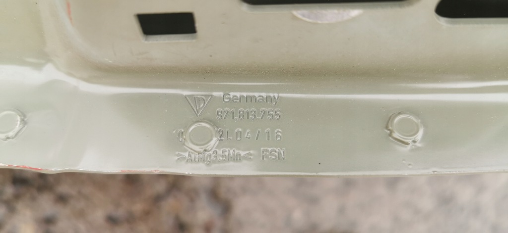 фото №7, Porsche panamera 971 крыло задняя левый