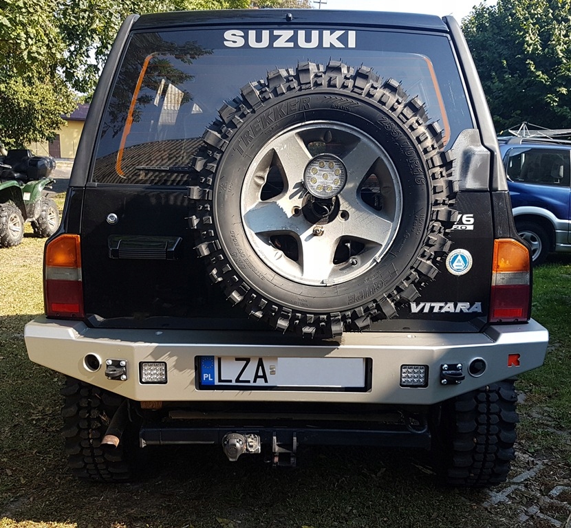 фото №6, Suzuki vitara long бампер сталевий задній rtech