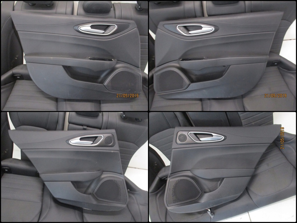 фото №7, Оббивка pół шкіра сидіння alfa romeo giulia 18r