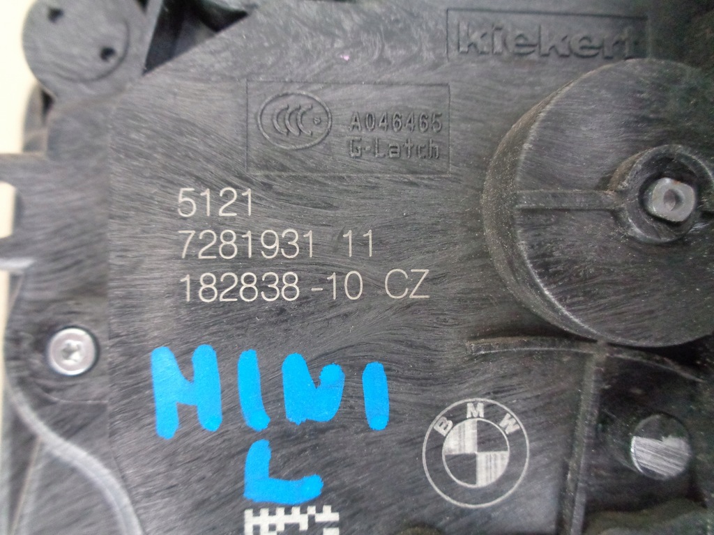 фото №6, Замок двері правий лівий mini cooper f56 3d. 16r