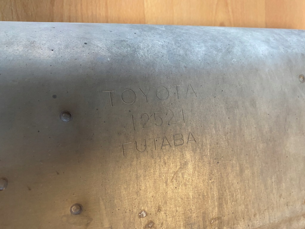 фото №6, Toyota rav4 v 2019- 2.5 hyb гаситель выхлоп конечный