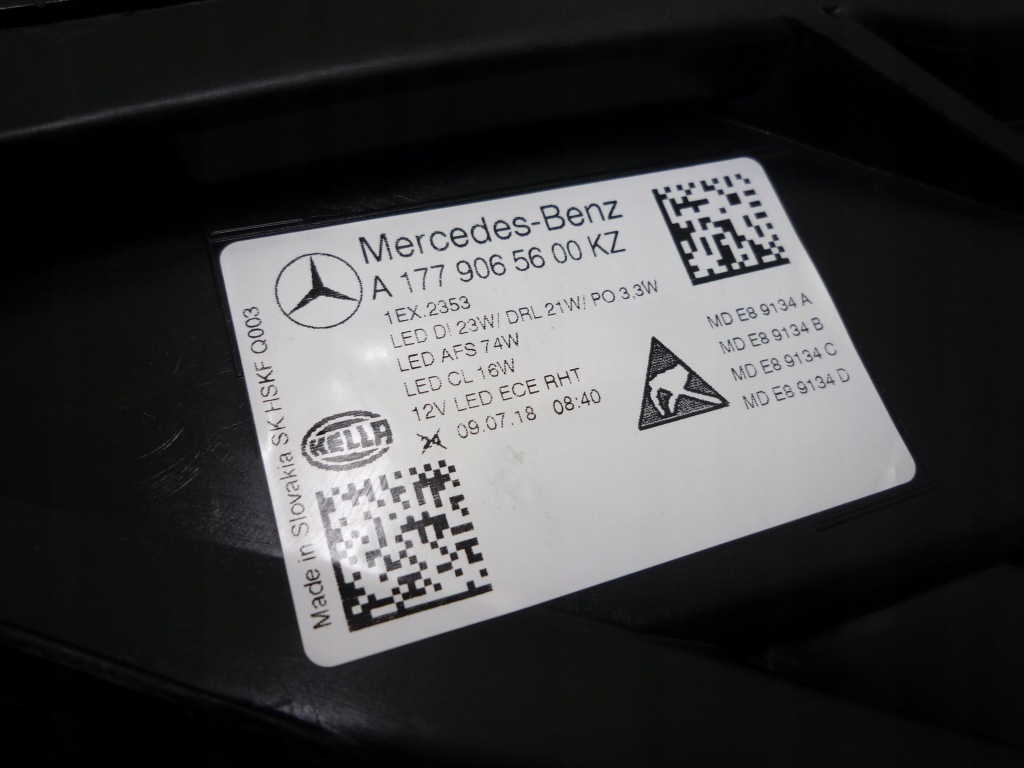 фото №5, Лампи mercedes a klasa w177 full led multibeam led