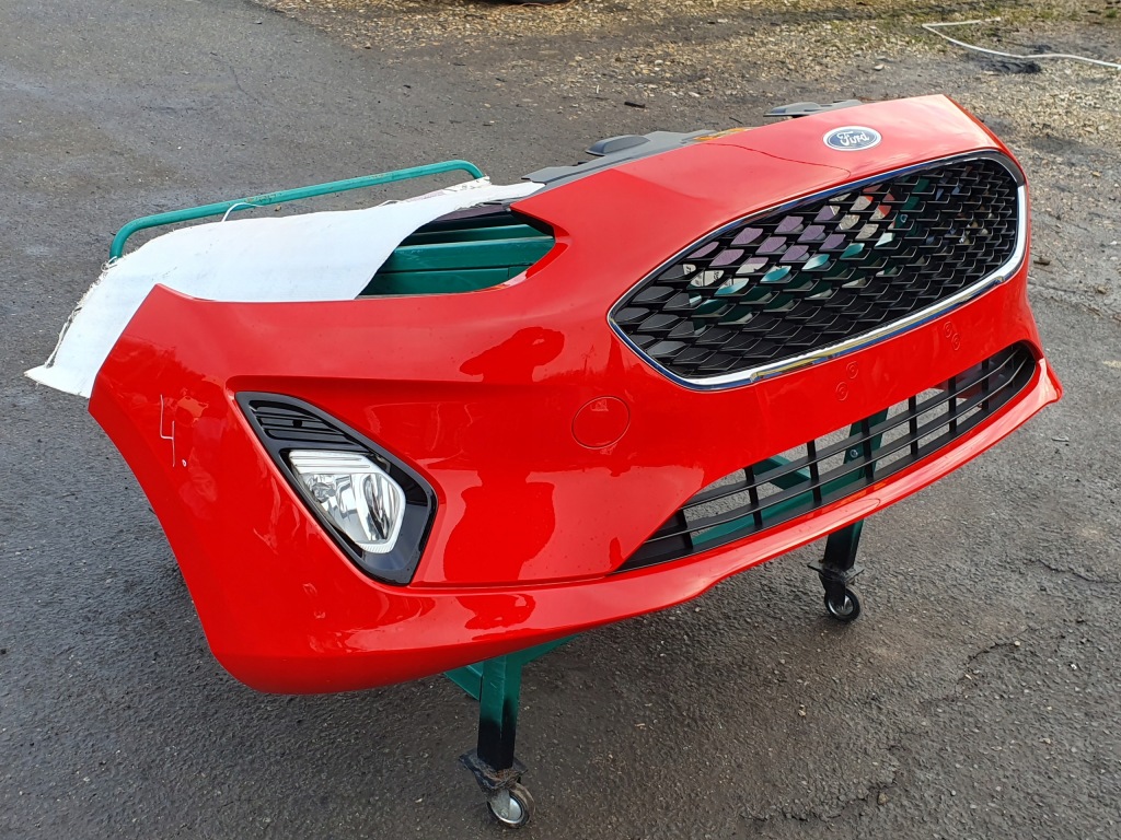 фото №4, Ford fiesta mk8 2017-2023 бампер перед kompletny новый race red
