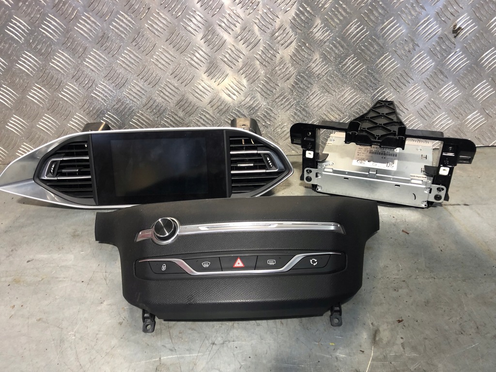 фото №1, Peugeot 308 ii t9 радио навигация navi рамка планшет дисплей 9810475880