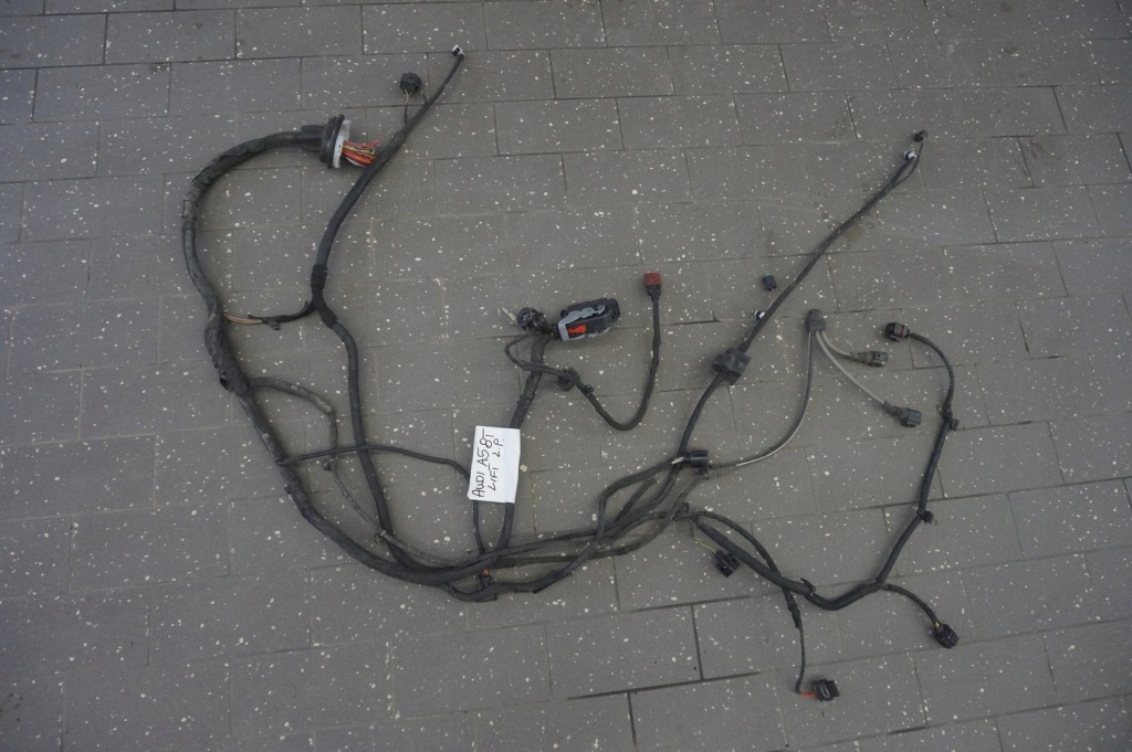 фото №1, Электропроводка перед левый audi a5 8t lift ксенон abs