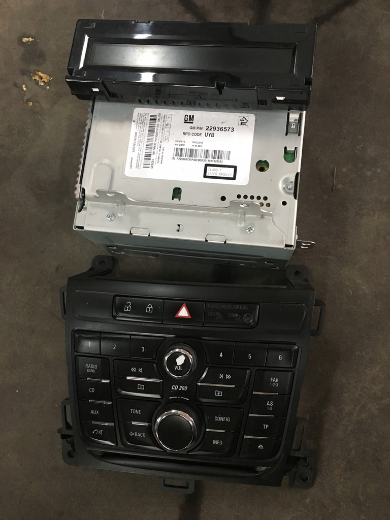 фото №1, Opel zafira c радіо набір cd300 22936573
