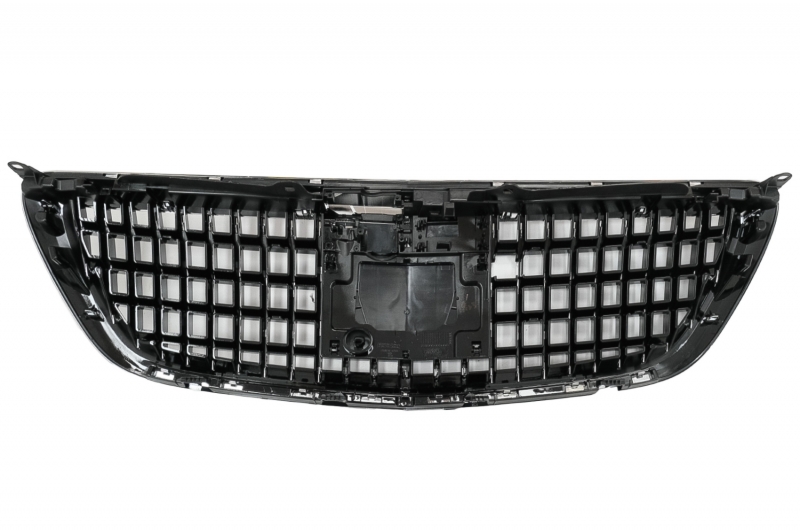 фото №7, Решётка радиатора mercedes w222 14- вертикальный design хром