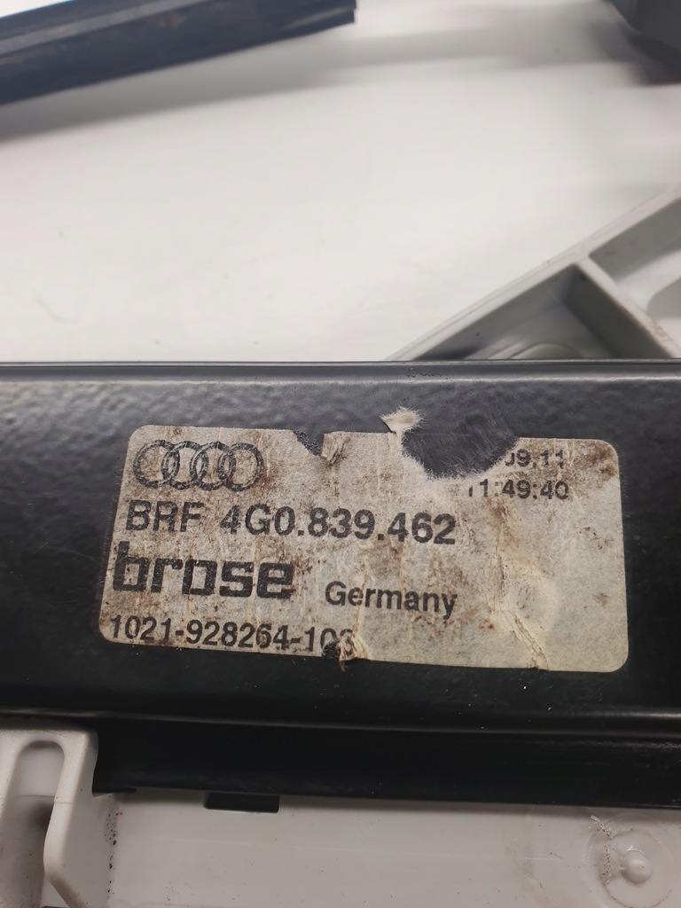 фото №5, Подъемник стекло audi оригинальный номер 4g0839462