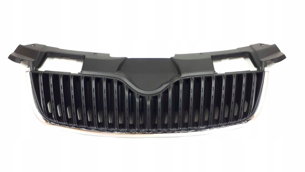 фото №1, Решітка радіатора решітка радіатора skoda fabia ii roomster хром 5j0853668