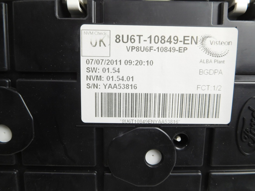 фото №7, Счетчик приборы ford fiesta mk7 08- 1736852