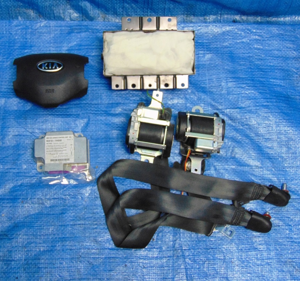 фото №1, Kia ceed i lift 09-12 подушка подушки безопасности натяжители