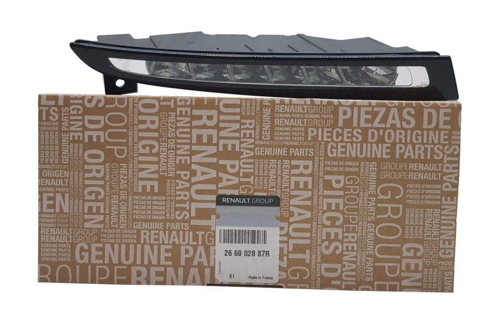 Купити Фара денна ліхтар led megane 3 рестайлінг  праве оригінальний номер