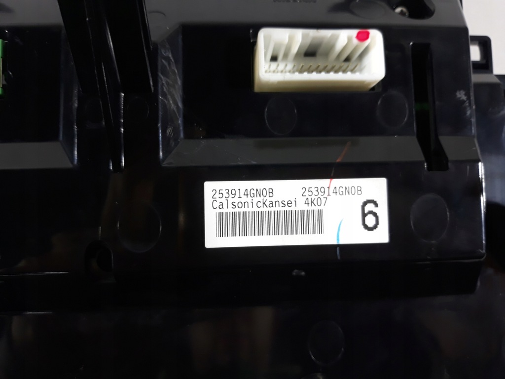 фото №12, Infiniti q50 13- панель кондиционера дисплей uk 253914gn0b