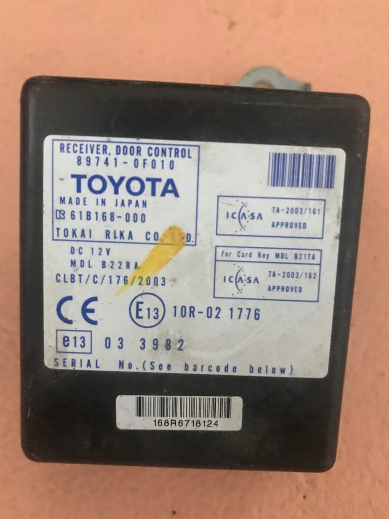 фото №1, Модуль блок керування двері verso 89741-0f010