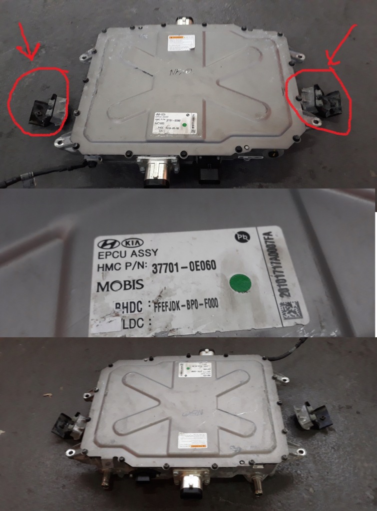 фото №1, Hyundai nexo 19r інвертор перетворювач 37701-0e060