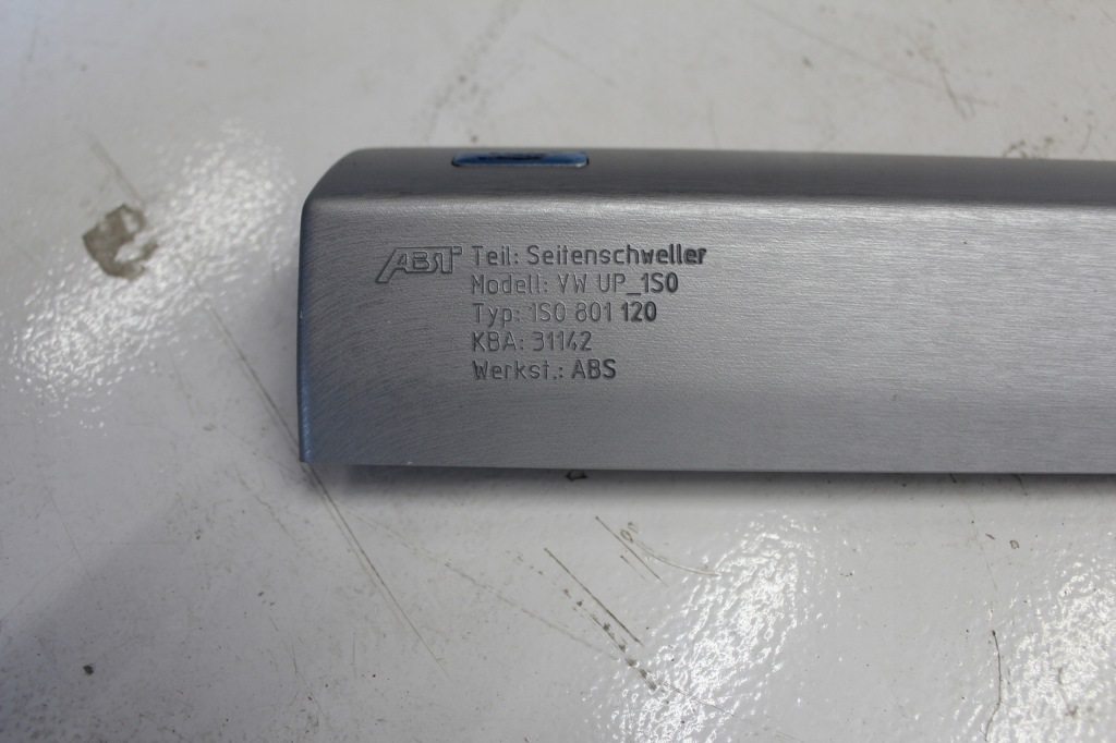 фото №7, Abt vw up citigo mii поріг накладка молдинг satyna