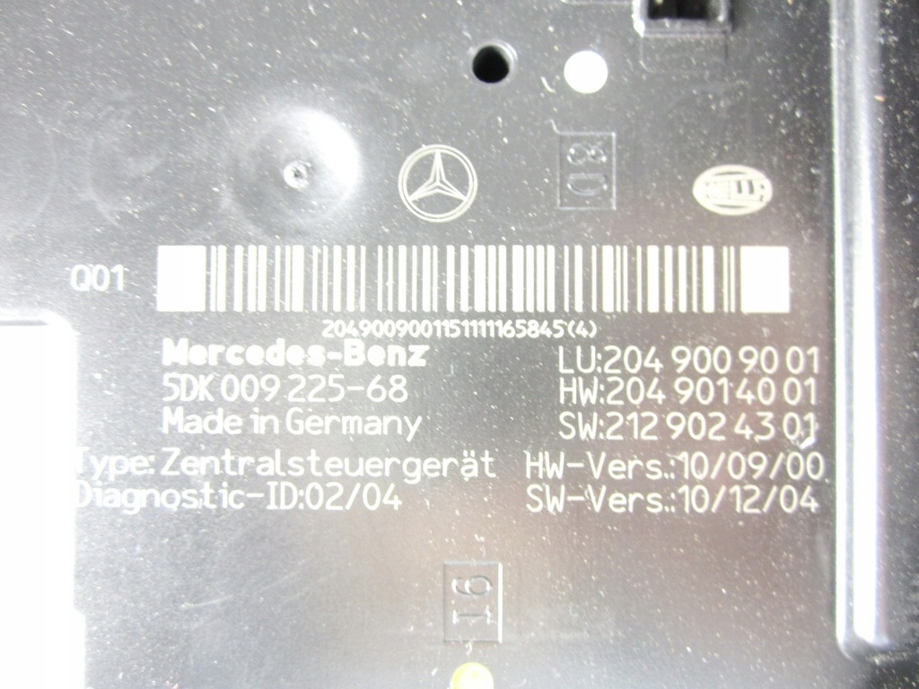 фото №4, Модуль sam mercedes glk x204