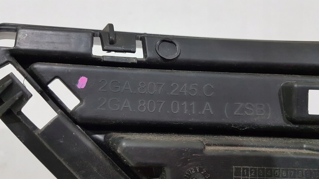 фото №5, Volkswagen оригінальний номер 2ga807245c решітка бампера задня