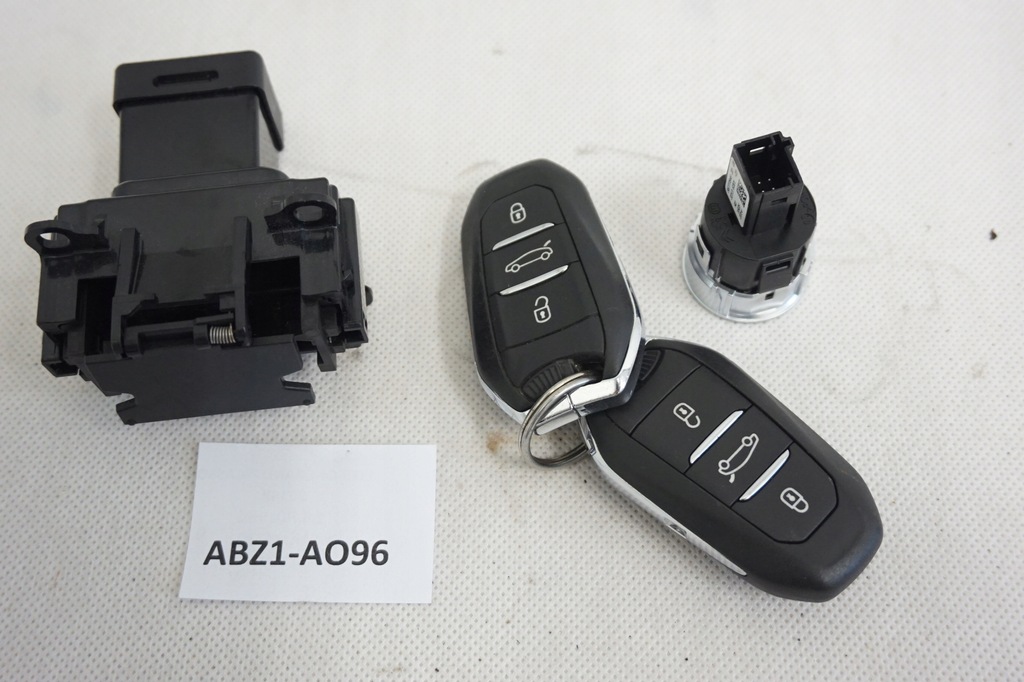 фото №1, Замок зажигания 2x ключ citroen c4 picasso ii