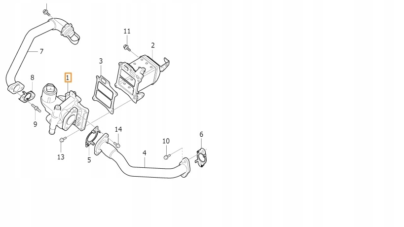 фото №12, Клапан egr volvo s60 2,0d 14-