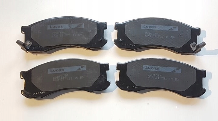 фото №1, Тормозные колодки тормозные mazda 626 iii gd gv mpv 3.0 перед