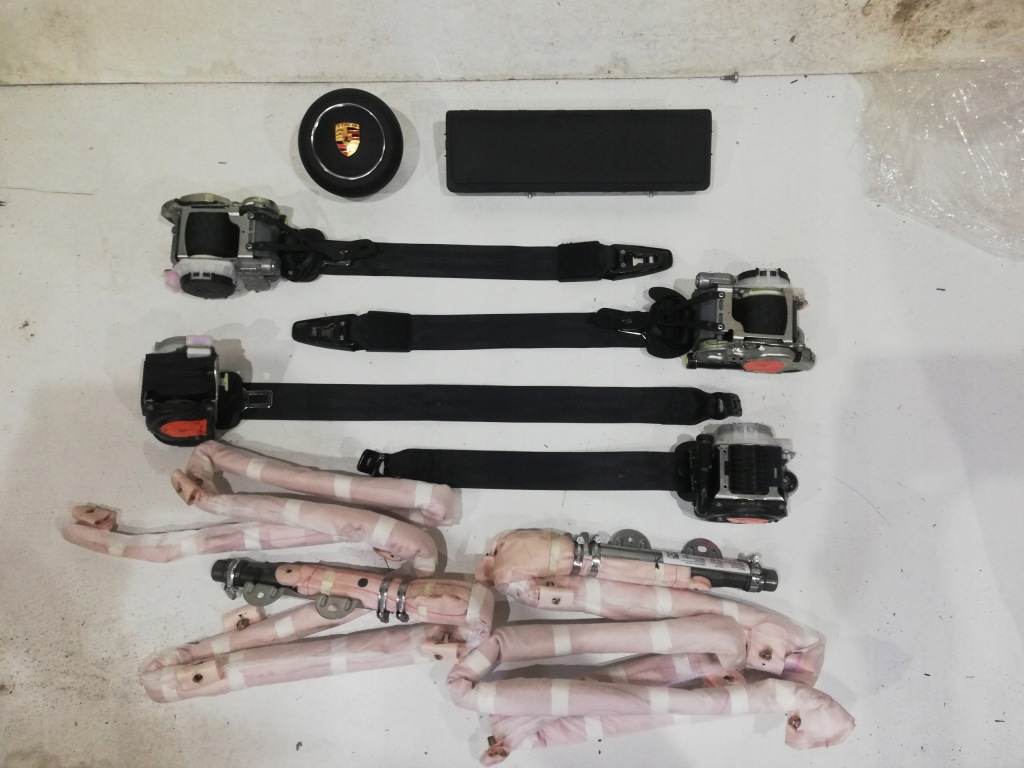 фото №1, Porsche macan usa подушка безпеки водія kolan ремені kurty