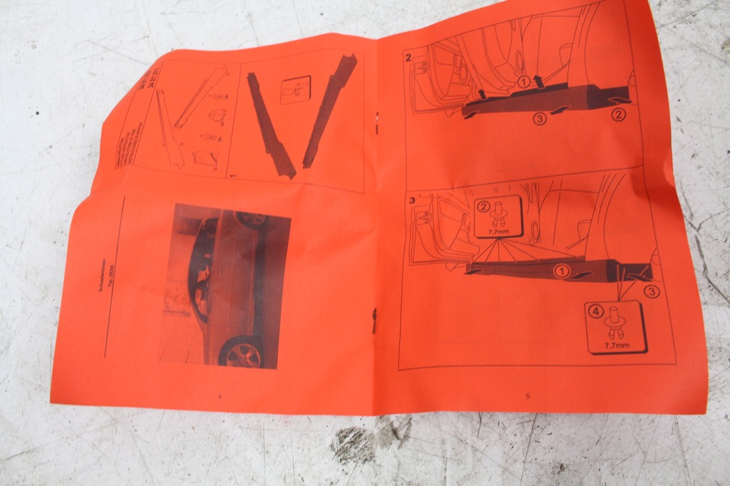 фото №6, Молдинг поріг ліва opel vectra c opc